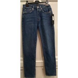 EDWIN Women's HANA Blue Horizon‎ Denim Jeans Size 26 Straight Leg Stretch Pants